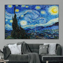 Vincent Van Gogh The Starry Night Abstract Wall Art Canvas