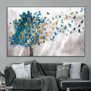 Tree Butterfly Abstract Tree and Butterfly Wall Art Canvas