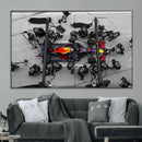 RedBull Formula 1 Canvas Wall Art Print