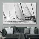 Yacht Sailboat Regatta Canvas Wall Art Canvas Print by MyGreatCanvas | Canvas Wall Art Prints | Photo Prints & Wall Decor