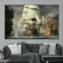 Pirate Ship War Wall Art Canvas Print by MyGreatCanvas | Canvas Wall Art Prints | Photo Prints & Wall Decor