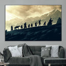 Fellowship Journey Wall Art – Fantasy Adventure Canvas Print by MyGreatCanvas | Canvas Wall Art Prints | Photo Prints & Wall Decor