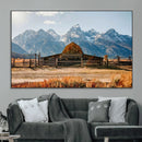 Vintage Old Barn Field Wall Art Canvas Print for Farmhouse by MyGreatCanvas | Canvas Wall Art Prints | Photo Prints & Wall Decor