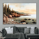 Serene Coastal View of Acadia National Park Wall Art -