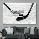 Winter Ice Hockey Sport Canvas Wall Art Print - Hockey Wall by MyGreatCanvas | Canvas Wall Art Prints | Photo Prints & Wall Decor