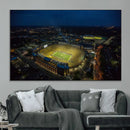 Michigan Stadium Night Game Wall Art – Sports Arena Aerial by MyGreatCanvas | Canvas Wall Art Prints | Photo Prints & Wall Decor