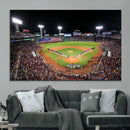 Fenway Park Wall Art Canvas Print | Large Baseball Stadium