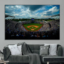 3-Panel Kauffman Stadium Wall Art Print | Large Kansas City
