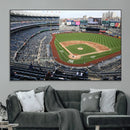 New York Yankees Baseball Team Print - Yankee Stadium Wall