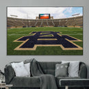 Notre Dame Stadium Giclee Canvas Print | Triptych Wall Art