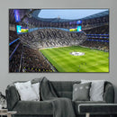 Tottenham Hotspur Stadium Canvas Print, Match Day Triple