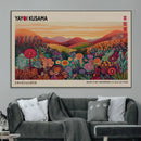 Framed Yayoi Kusama 1986 Wall Art Print – Japanese Wall Art