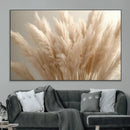Pampas Grass Canvas Wall Art - Elegant Neutral Decor for