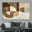 Wabi Sabi Geometric Wall Art | Abstract Modern Minimalist