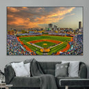 Chicago Wrigley Field Wall Art Canvas Print – Iconic