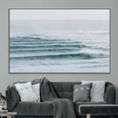 Ocean Waves Wall Art Canvas Print – Framed Surfer Lineup by MyGreatCanvas | Canvas Wall Art Prints | Photo Prints & Wall Decor