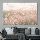 Pastel Grasses Wall Art Canvas Print – Framed Soft Meadow