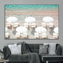 Calm Beach Wall Art – Framed Turquoise Water Canvas Artwork, by MyGreatCanvas | Canvas Wall Art Prints | Photo Prints & Wall Decor