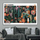 Modern Japanese Wall Art Canvas Print – Framed Abstract