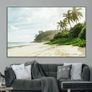Relaxing Beach Wall Art Canvas Print – Framed Ocean View