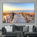 Ocean Sunset Wall Art Canvas Print – Nautical Beach