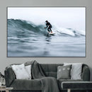 Surfer on Wave Wall Art Canvas Print – Framed Ocean by MyGreatCanvas | Canvas Wall Art Prints | Photo Prints & Wall Decor