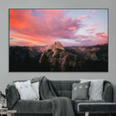 Half Dome Wall Art Canvas Print – Framed Yosemite National