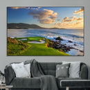 Pebble Beach Golf Links Wall Art Canvas Print – Iconic by MyGreatCanvas | Canvas Wall Art Prints | Photo Prints & Wall Decor
