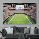 Chicago Bears Soldiers Field Wall Art Canvas Print – Framed