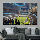 Chicago Dome Stadium Wall Art Canvas Print – Framed Modern