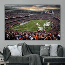 Chicago Bears Soldiers Field Wall Art Canvas Print – Framed by MyGreatCanvas | Canvas Wall Art Prints | Photo Prints & Wall Decor