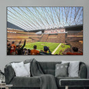 Cleveland Browns Stadium Wall Art Canvas Print – Framed NFL