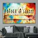 Abstract Last Supper Wall Art Canvas Print – Apostles by MyGreatCanvas | Canvas Wall Art Prints | Photo Prints & Wall Decor