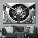 Vintage Airplane Wall Art Canvas Print by MyGreatCanvas | Canvas Wall Art Prints | Photo Prints & Wall Decor