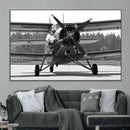 Wall Art Old War Plane Canvas Print by MyGreatCanvas | Canvas Wall Art Prints | Photo Prints & Wall Decor