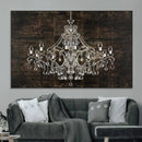 Rustic Chandelier Canvas Print by MyGreatCanvas | Canvas Wall Art Prints | Photo Prints & Wall Decor
