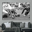 American Football Player Wall Art Canvas Print by MyGreatCanvas | Canvas Wall Art Prints | Photo Prints & Wall Decor