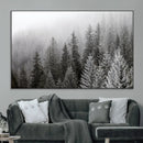 Big Foggy Forest and Misty Trees Forest Wall Art Canvas by MyGreatCanvas | Canvas Wall Art Prints | Photo Prints & Wall Decor