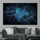 Forest and Stars Wall Art Canvas Print by MyGreatCanvas | Canvas Wall Art Prints | Photo Prints & Wall Decor