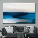 Dark Blue Abstract Wall Art Canvas Print by MyGreatCanvas | Canvas Wall Art Prints | Photo Prints & Wall Decor