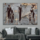 African American Wall Art – Elegant African Women Canvas