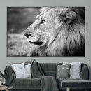 Lion Wall Art Canvas Print – Framed Majestic Wildlife by MyGreatCanvas | Canvas Wall Art Prints | Photo Prints & Wall Decor
