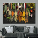 Kitchen Spice Wall Art Canvas Print