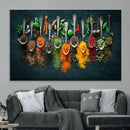 Herbs and Spices Kitchen Wall Art Canvas Print