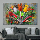 Spoonful of Spices Cooking Wall Art Canvas Print - Vibrant by MyGreatCanvas | Canvas Wall Art Prints | Photo Prints & Wall Decor