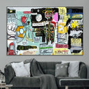 Graffiti Wall Art – Colorful Urban Street Canvas Print, by MyGreatCanvas | Canvas Wall Art Prints | Photo Prints & Wall Decor