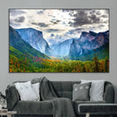 Yosemite Park Half Dome 3 Panel Canvas Print | Large Giclée by MyGreatCanvas | Canvas Wall Art Prints | Photo Prints & Wall Decor