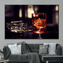 Whiskey and Cigar Canvas – Luxurious Wall Art for Home or