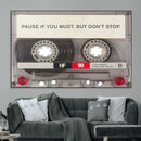 Music Cassette Iconic Wall Art Canvas Print by MyGreatCanvas | Canvas Wall Art Prints | Photo Prints & Wall Decor