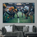 American Football Playing Wall Art Canvas Print by MyGreatCanvas | Canvas Wall Art Prints | Photo Prints & Wall Decor